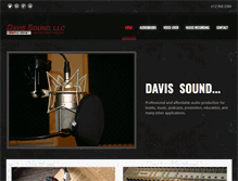 Tablet Screenshot of davissound.net